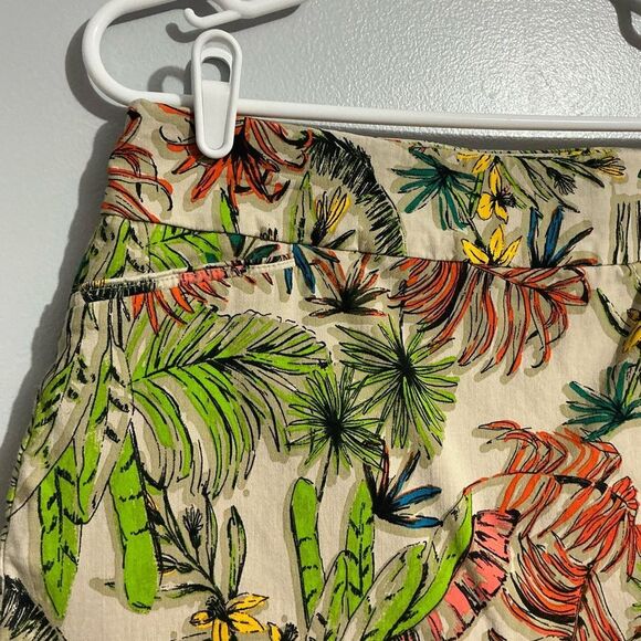 Attyre stretch skort, tropical leaf print with pockets. Sz 12 Never worn - Picture 2 of 7